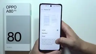 OPPO A80 5G: How to Change DPI