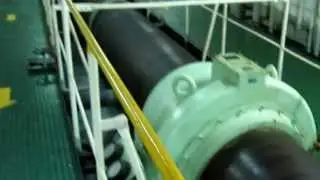 Shaft of Main Engine of Container ship