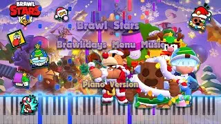 Brawl Stars Brawlidays Menu Music Piano