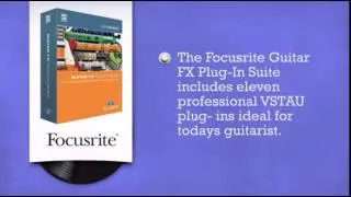 Focusrite Guitar FX Plug-In Suite 11 VSTAU plug- ins - DJkit.com