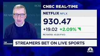 Sports is a transformative test for Netflix, says Rosenblatt Securities' Barton Crockett