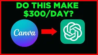 Do this NOW and Make $300/Day with Canva and Chat Gpt!