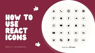 How to use react-icons?|icons|demo|teaching|React JS