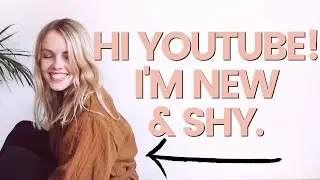 A Shy Introvert’s Journey On YouTube // WELCOME TO MY CHANNEL!