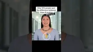 Only 10% of people can spot the difference between these AI avatars...