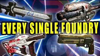 Every Single Secret Weapon Foundry in Destiny - Destiny 2