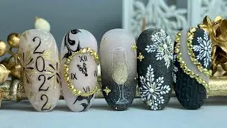 New Year Nail Art|Easy New Year Nail|Nail Art per Capodanno|Glow in the dark Nail Art|Madam Glam ✨🎇