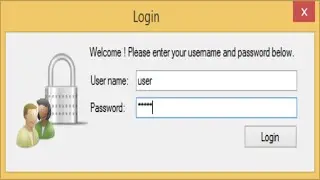 C# Application - How to create a Login Form with Access Database | FoxLearn