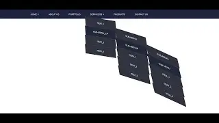 Responsive dropdown menu animation with slicknav and html, css