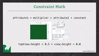 Introduction to Auto Layout in iOS, Episode 4: Editing Constraints in Interface Builder