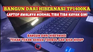 TUTORIAL HIDUPKAN ASUS TP1400KA DARI SLEEP MODE 💯💡 | TEKAN TEKAN TOMBOL KEYBOARD TIDAK MAU HIDUP🔥