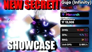 👑 Monarch Gojo Showcase Anime Vanguards