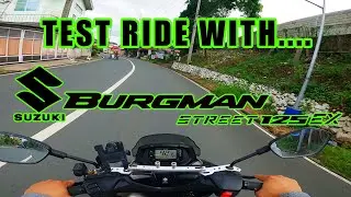 Suzuki Burgman street | test ride
