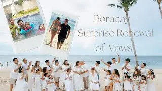 Boracay Trip & Surprise Renewal of Vows | Pratty TV John Prats Isabel Oli Boracay