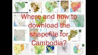 Download shapefile for Cambodia