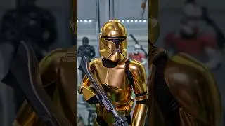 Hot Toys Gold Chrome Clone Trooper - MMS735 