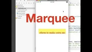 Marquee Text xCode 9 : How to use html in iOs development using swift 4.0