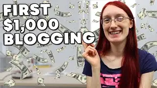 Make Your FIRST $1,000 A MONTH BLOGGING! // September Income Report
