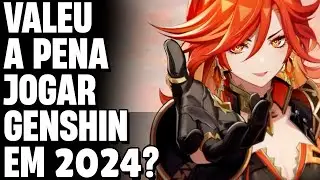 FINALMENTE TERMINEI GENSHIN IMPACT, VALE A PENA COMEÇAR A JOGAR O JOGO EM 2024? MINHA JORNADA