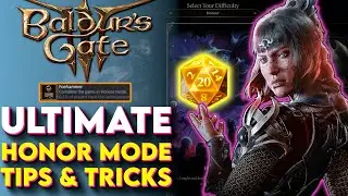 Ultimate HONOUR Mode Guide In Baldurs Gate 3! – BG3 Honour Mode Tips And Tricks You Need To Know