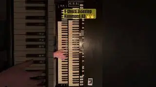 Fun Lil Comping Exercise For Hammond Organ w 9 Chords #hammond #hammondb3 #hammondorgan # #music