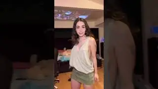 Super Hot Young Naughty and Funky Girl Dancing 