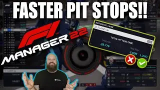 Faster Pitstops in F1 Manager 2022!