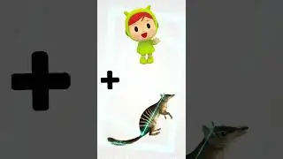 Pocoyo + Nina + Pato vs Nightjar + Numbat + Ocelot = Animation 1+1 