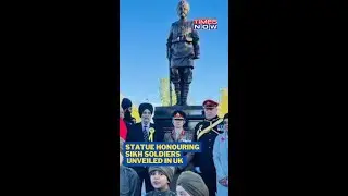 Statue Of Sikh Soldier Unveiled In UK To Honour Communitys Bravery #shorts