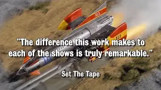 Presented in SuperColorisation | Fireball XL5 Before & After