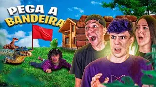 CAÇA BANDEIRA NAS JAULAS DOS ANIMAIS *Tivemos medo?