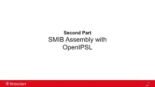 SMIB Tutorial: Assembly and Power Flow Generation for Dynamic Simulation using OpenIPSL (2/6)