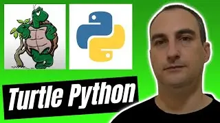 Python Turtle - 10 - Drag Turtle with Mouse