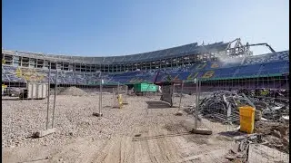 🏗 THE MEDIA VISITS THE SPOTIFY CAMP NOU CONSTRUCTION WORK