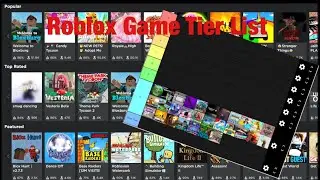 Roblox | Game Tier List