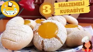 3 MALZEMELİ KURABİYE ☑😍👌🏼 EN KOLAY-EN EKONOMİK 💯