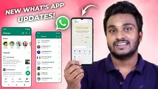 Whatsapp New 6 Crazy⚡Features புதிய Updates Options!