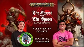 Flesh-Eater Courts V Slaves to Darkness | Age of Sigmar | Battle Report