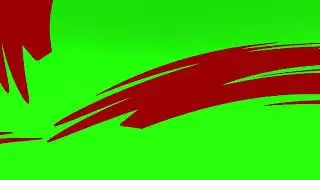 Green Screen Effects Animated Ribbon Shapes Scroll 2 Royalty Free