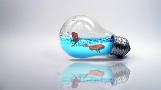 Photoshop Tutorial  Photo Manipulation  Water Splash in Bulb