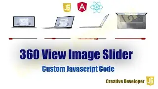 360 Degree Image Rotation Slider Javascript || 360deg Image Display Without Plugin || Javascript Js