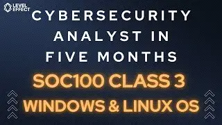 Cybersecurity Analyst Part 3 - SOC100 - PowerShell, Intro to Linux, History, Architecture, Basic CLI