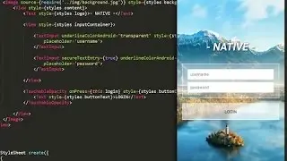 React Native Tutorial - Making a Login App with profile page #2 | The backend & Profile page