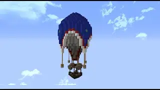 Minecraft Timelapse-Hot Air Balloon