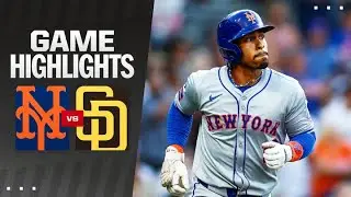 Mets vs. Padres Game Highlights (8/24/24) | MLB Highlights