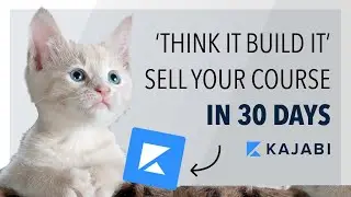 Sell Your First Digital Course in 30 Days