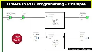 How to use Timers in PLC Programming? - Simple Elevator Logic