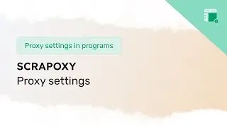 Setting up a proxy in Scrapoxy