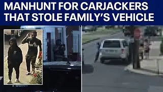 Family unharmed after armed carjacking in Pennsylvania