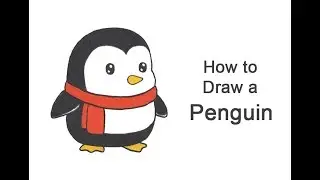 How to Draw a Penguin (Cartoon)